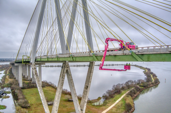 Fred Hartman Bridge Inspection - TranSystems